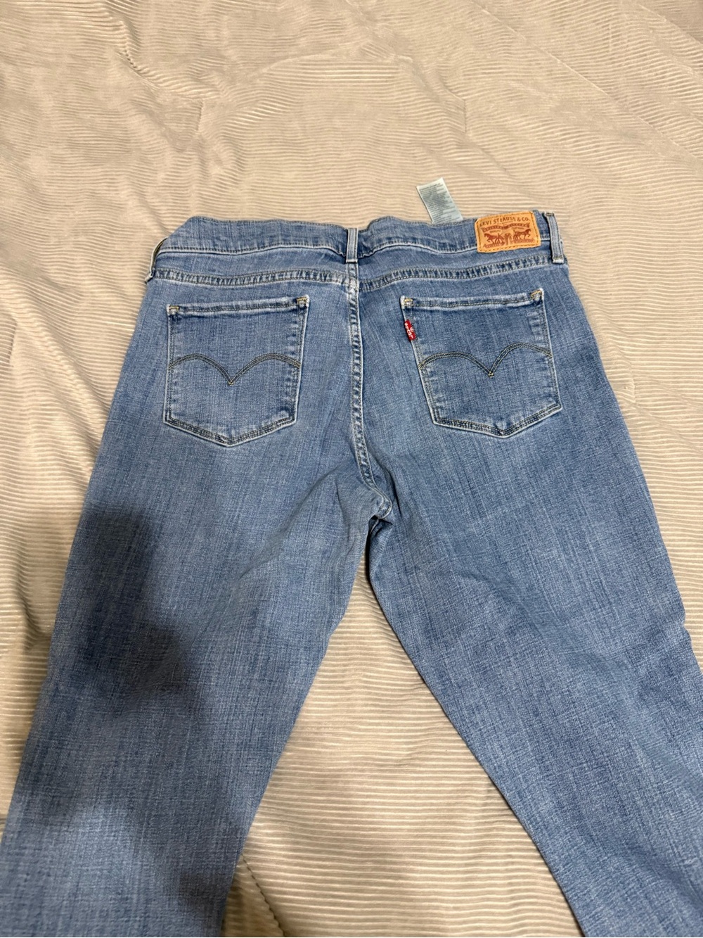 Levi's Light Blue Back-Pocket Denim Jeans